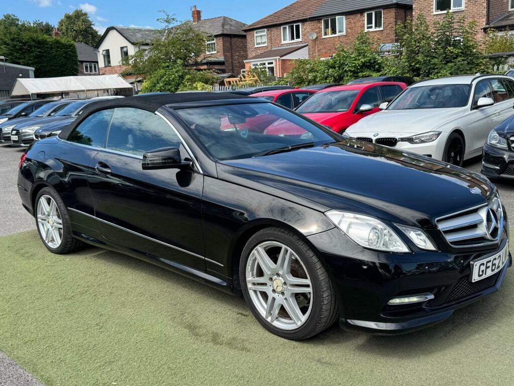 Mercedes-Benz E Class 2.1 E250 Cdi Blueefficiency Sport Cabriolet G-tron Black #6