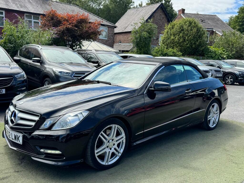 Mercedes-Benz E Class 2.1 E250 Cdi Blueefficiency Sport Cabriolet G-tron Black #3