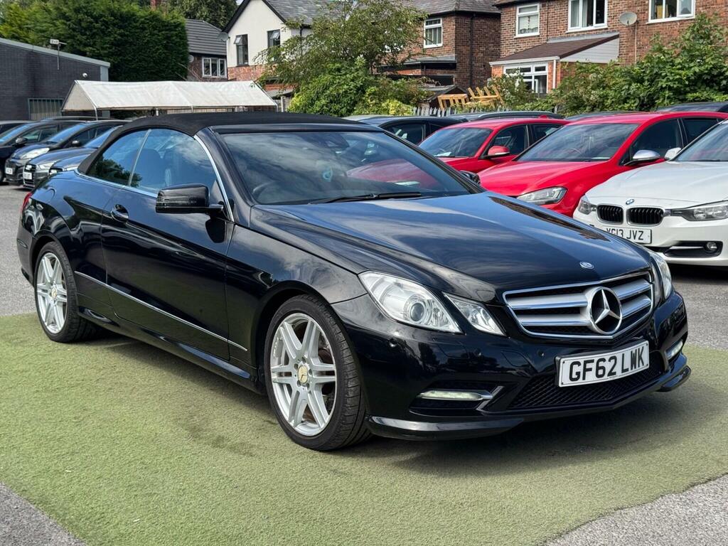 Mercedes-Benz E Class 2.1 E250 Cdi Blueefficiency Sport Cabriolet G-tron Black #5