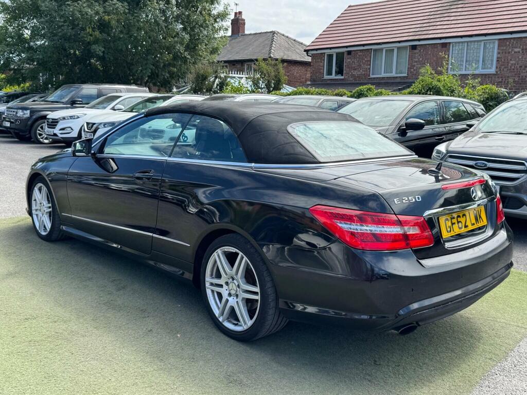 Mercedes-Benz E Class 2.1 E250 Cdi Blueefficiency Sport Cabriolet G-tron Black #4
