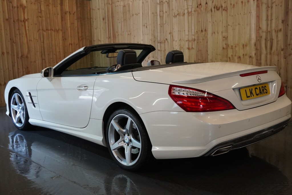Mercedes-Benz SL Class 3.5 Sl350 Amg Sport LN14HHA White #5
