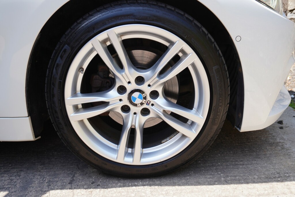 BMW 4 Series 2.0 420D M Sport Convertible White #6