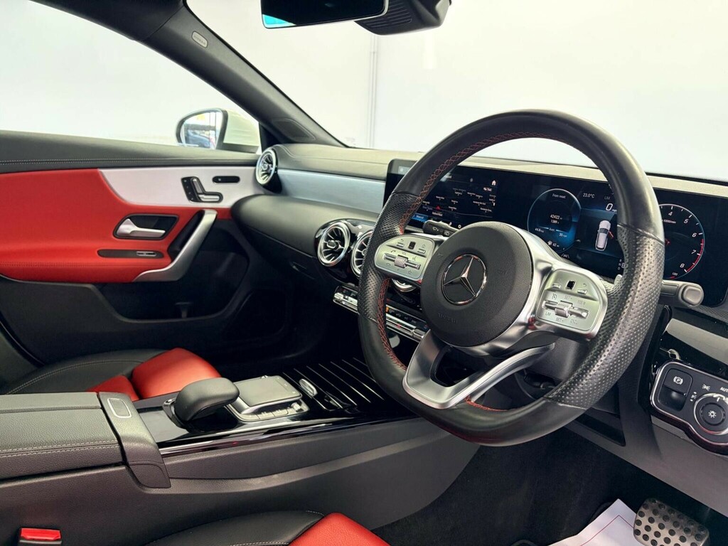 Mercedes-Benz CLA Class 1.3 Cla180 Amg Line Coupe 7G-dct Euro 6 Ss Silver #8