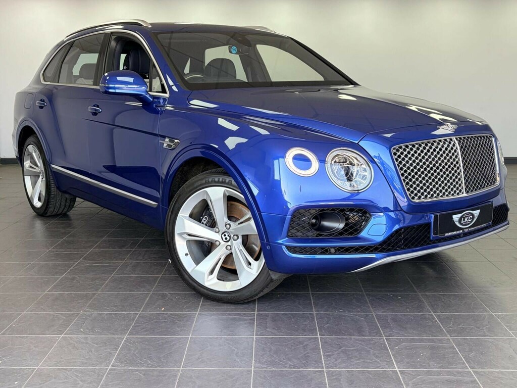 Bentley Bentayga 6.0 W12 4Wd Euro 6 Ss Blue #3