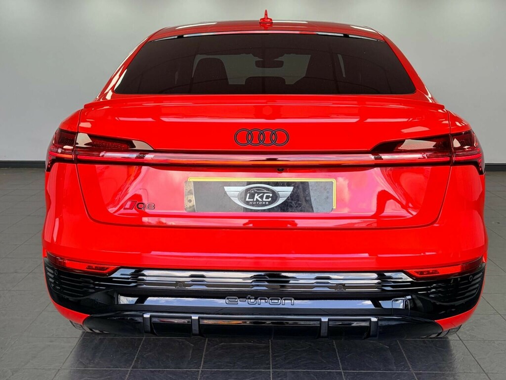 Audi Q8 e tron Suv 55 Vorsprung Sportback Quattro 114Kwh Red #3