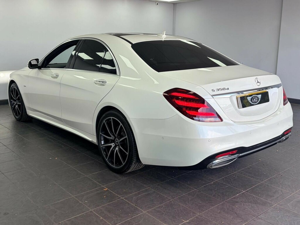Mercedes-Benz S Class Saloon 2.9 S350d Grand Edition G-tronic Euro 6 S White #4