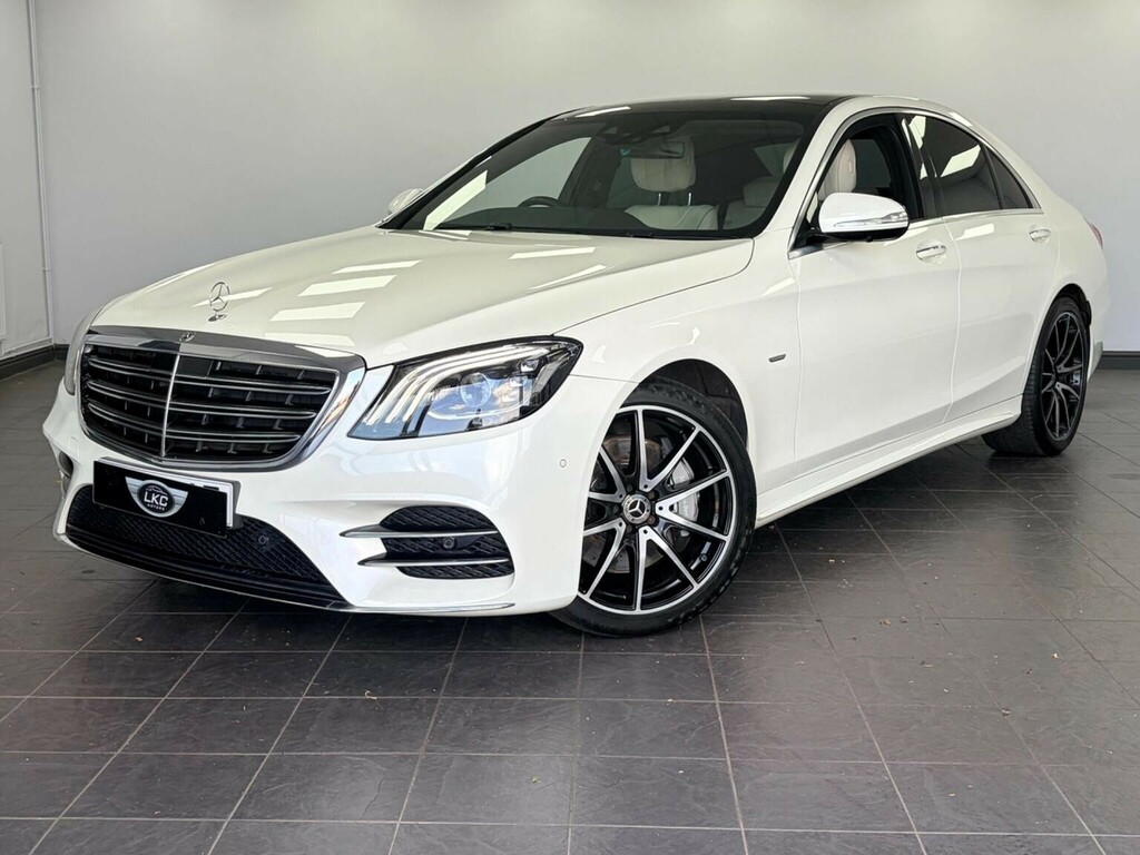 Mercedes-Benz S Class Saloon 2.9 S350d Grand Edition G-tronic Euro 6 S White