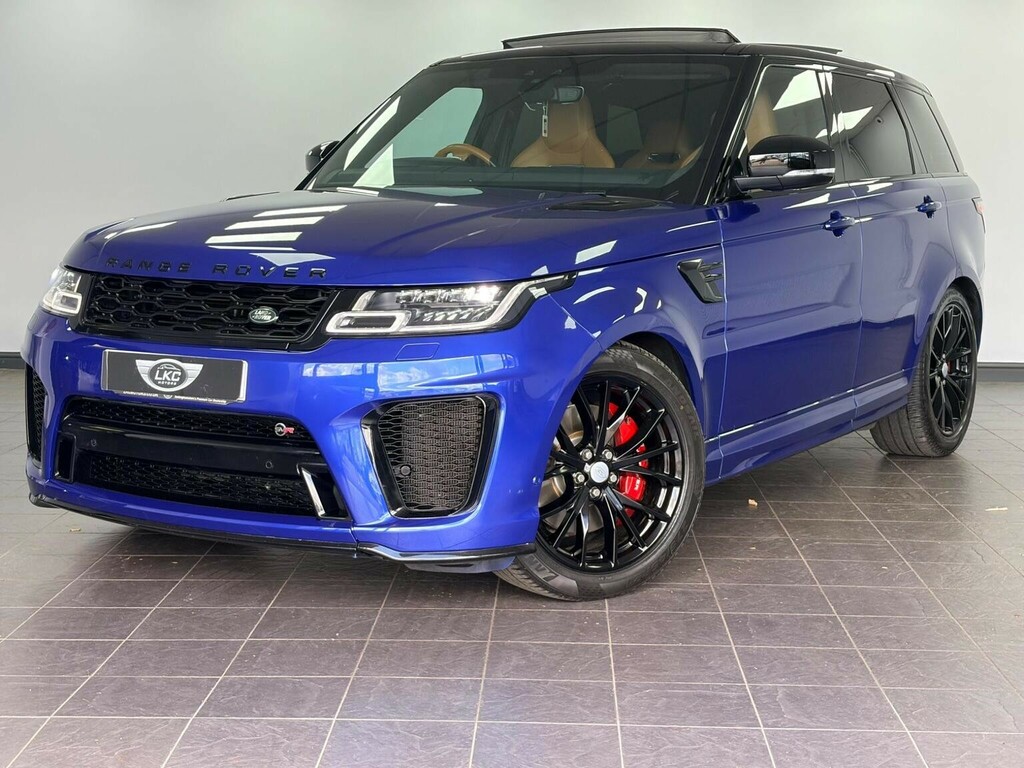 Land Rover Range Rover Sport Suv 5.0 P575 V8 Svr 4Wd Euro 6 Ss 202 Blue
