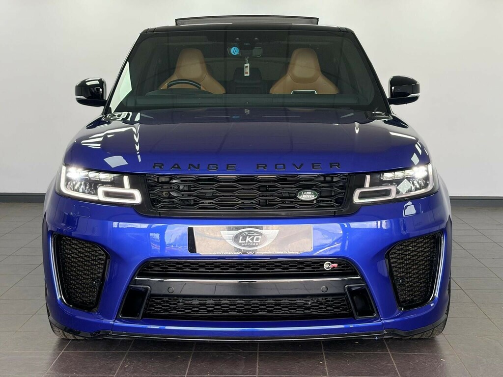 Land Rover Range Rover Sport Suv 5.0 P575 V8 Svr 4Wd Euro 6 Ss 202 AF22NWP Blue #3