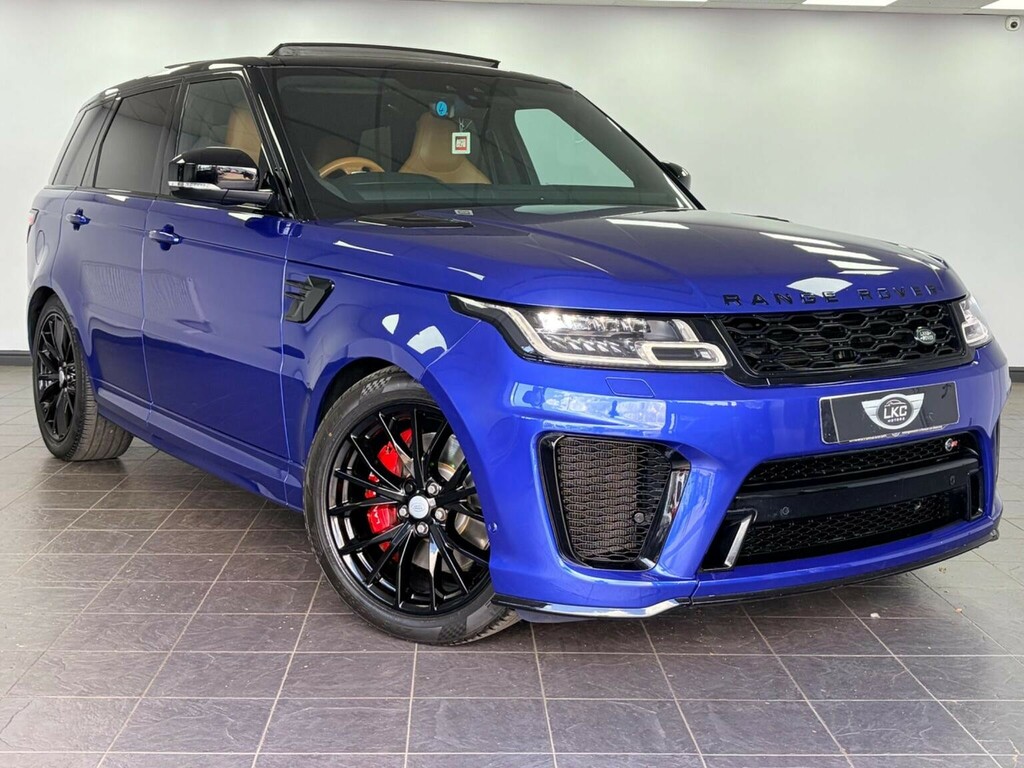 Land Rover Range Rover Sport Suv 5.0 P575 V8 Svr 4Wd Euro 6 Ss 202 AF22NWP Blue #2