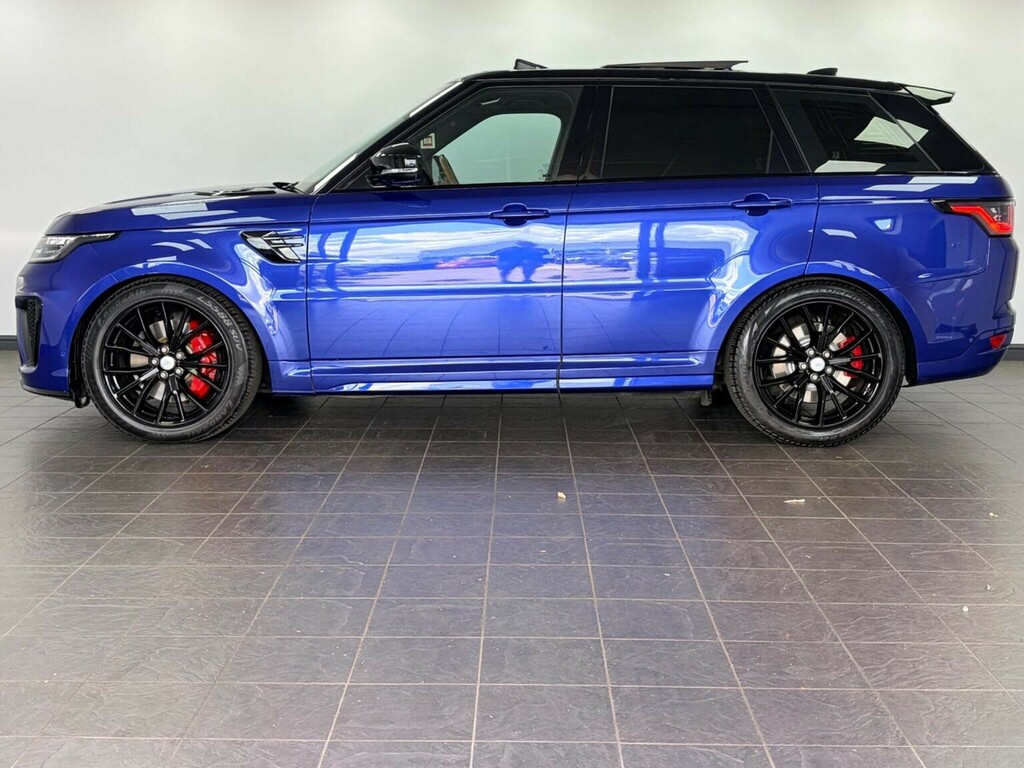 Land Rover Range Rover Sport Suv 5.0 P575 V8 Svr 4Wd Euro 6 Ss 202 AF22NWP Blue #5