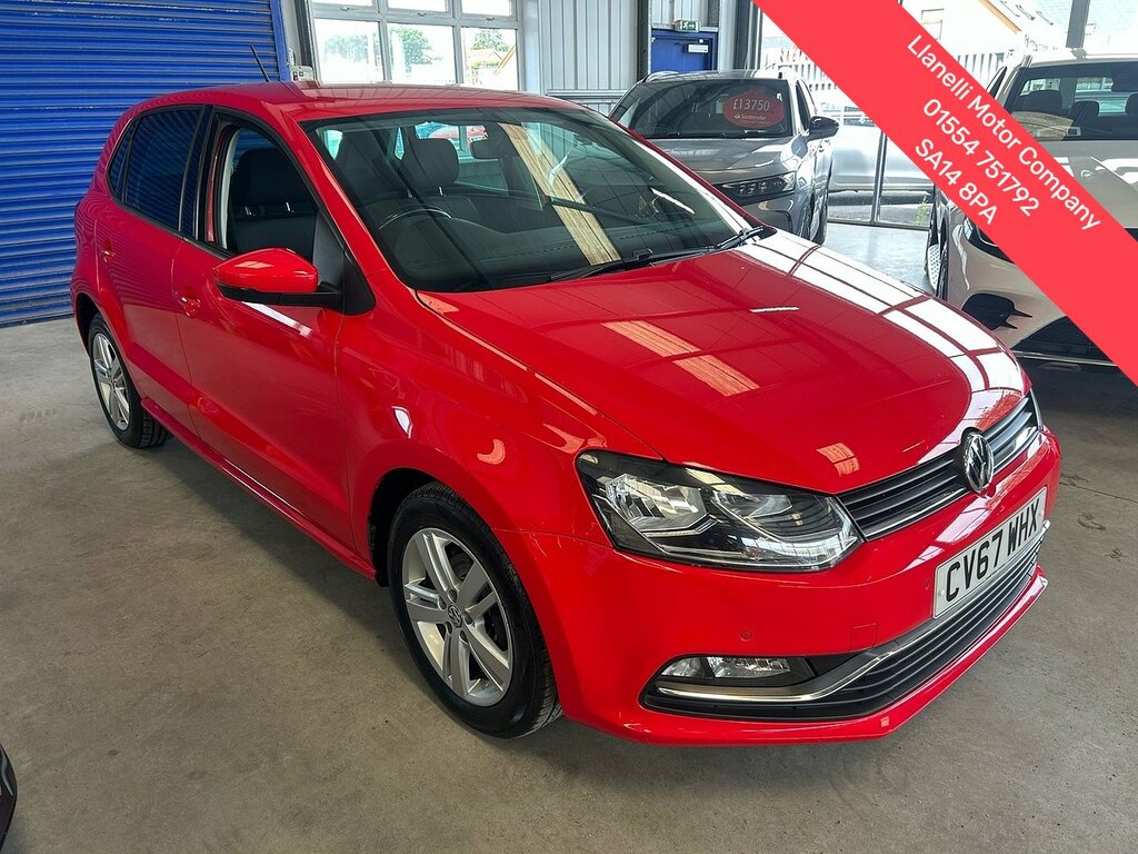 Volkswagen Polo Tsi Match Edition Red