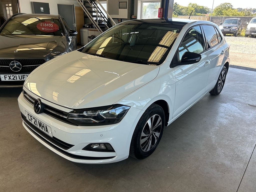 Volkswagen Polo Tsi Match CF21MHA White #2