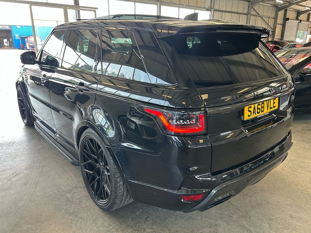 Land Rover Range Rover Sport P575 V8 Svr Black #5