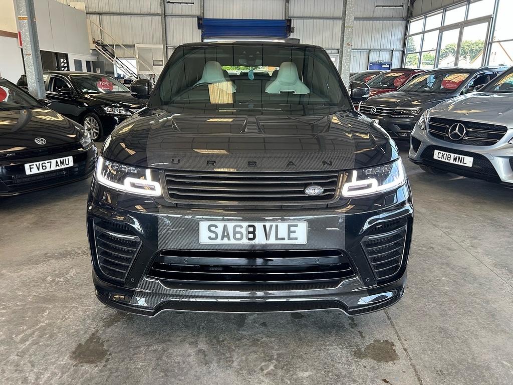 Land Rover Range Rover Sport P575 V8 Svr Black #3