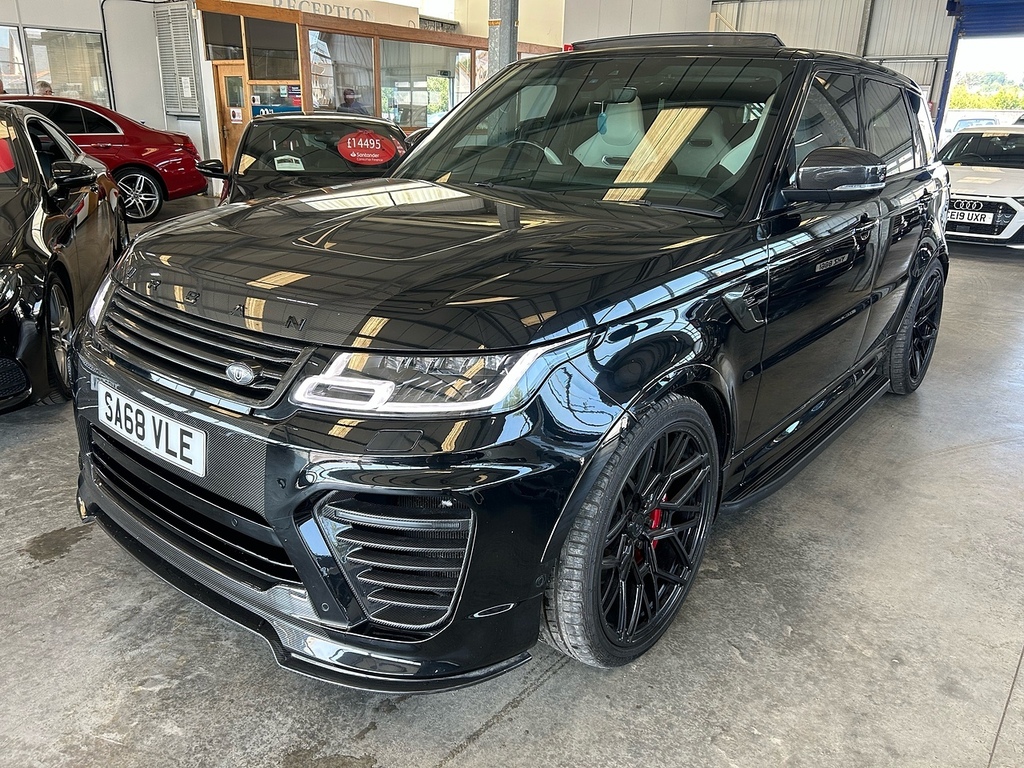 Land Rover Range Rover Sport P575 V8 Svr Black #2