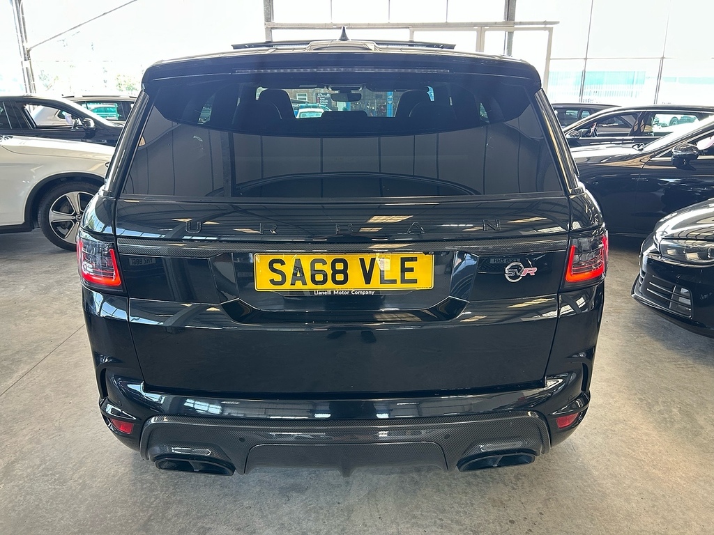 Land Rover Range Rover Sport P575 V8 Svr Black #6