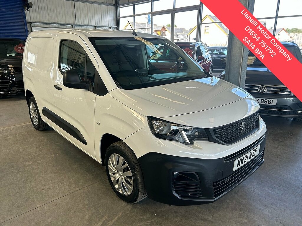 Peugeot Partner Bluehdi 1000 Professional White