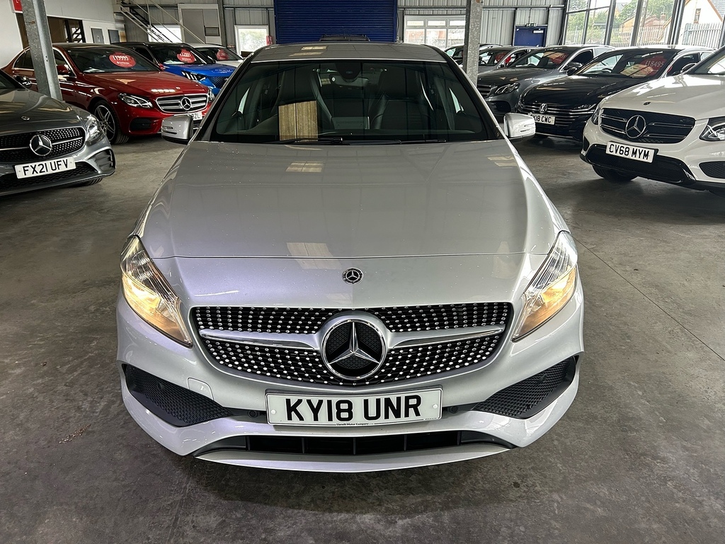Mercedes-Benz A Class 2.1 A200d Amg Line Hatchback 7G-dct Eur Silver #3
