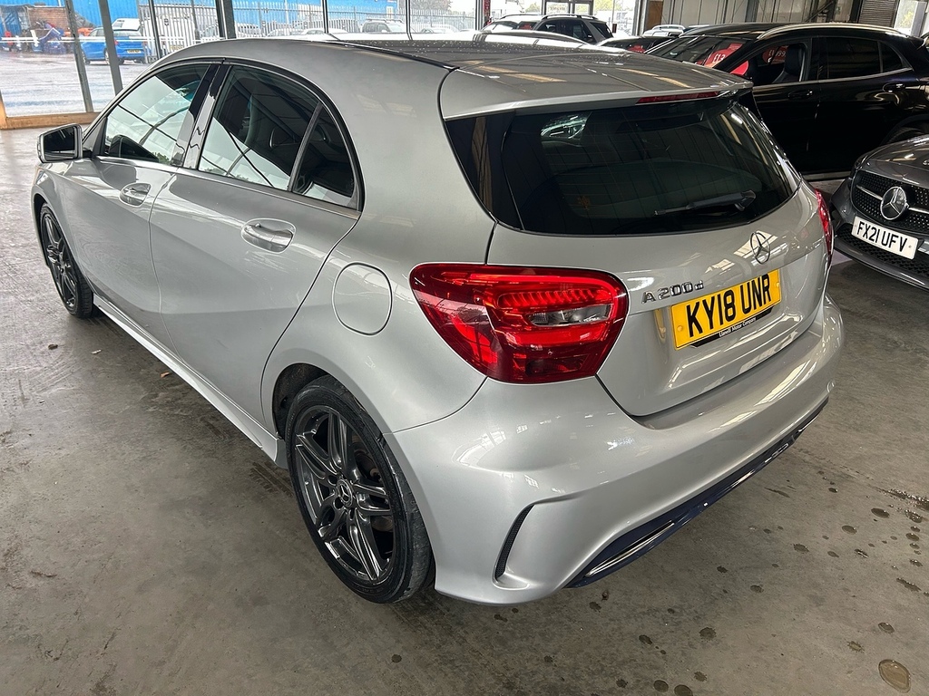 Mercedes-Benz A Class 2.1 A200d Amg Line Hatchback 7G-dct Eur Silver #5