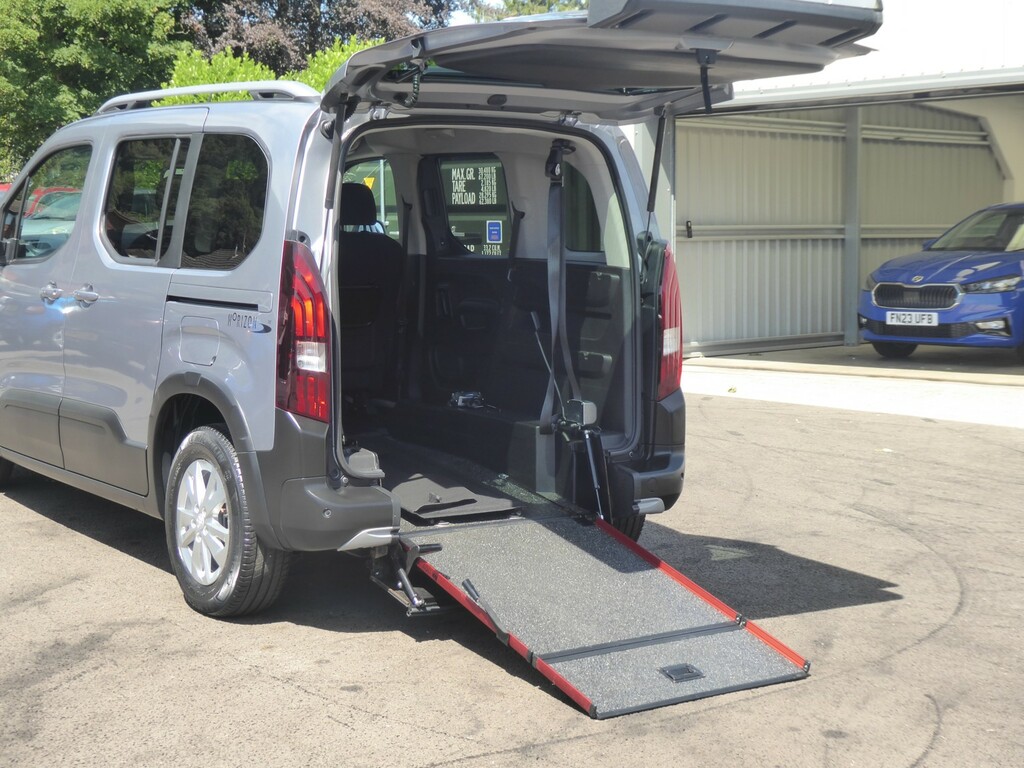 Peugeot Rifter 1.5 Bluehdi Allure Premium Wheelchair Accessible V Grey