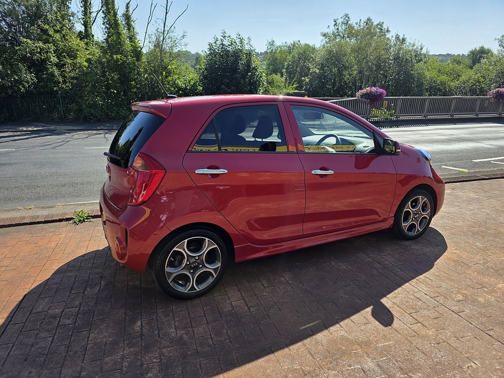 Kia Picanto 1.25 3 Ecodynamics20 Tax - Main Dealer Hist - S Blue #11