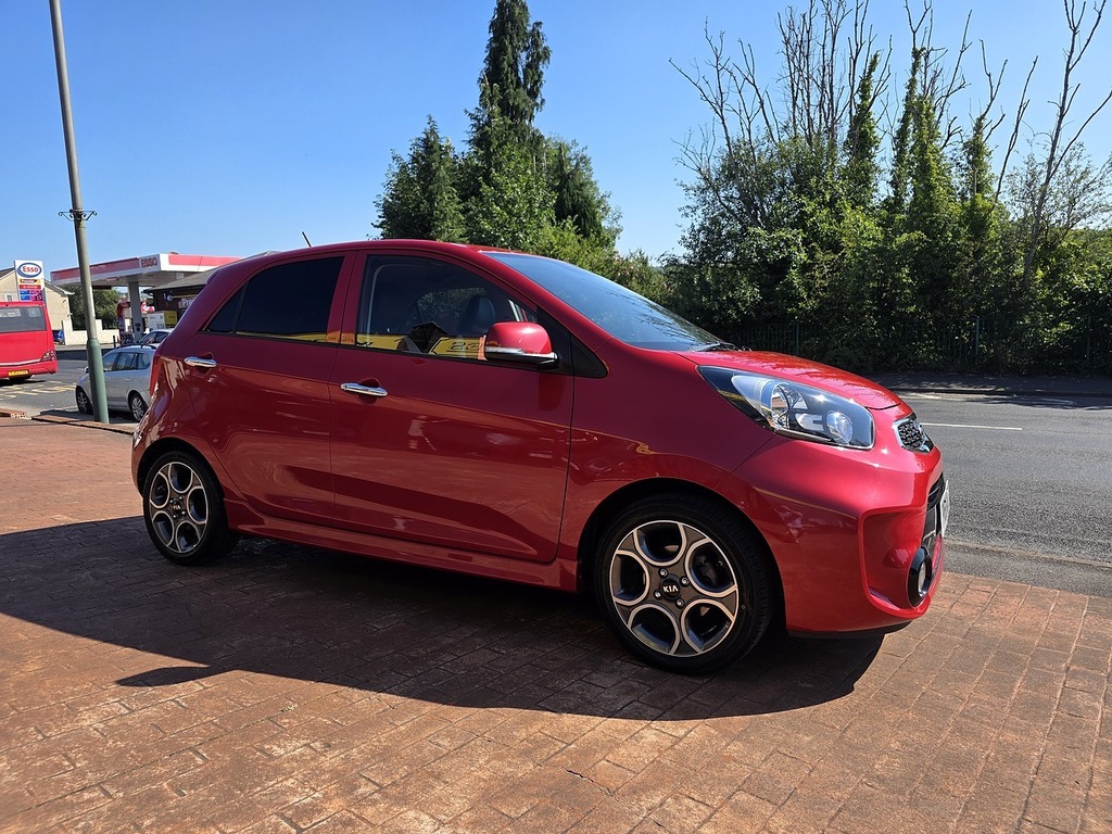 Kia Picanto 1.25 3 Ecodynamics20 Tax - Main Dealer Hist - S Blue #9