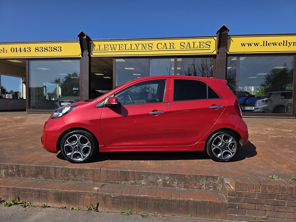Kia Picanto 1.25 3 Ecodynamics20 Tax - Main Dealer Hist - S Blue #20