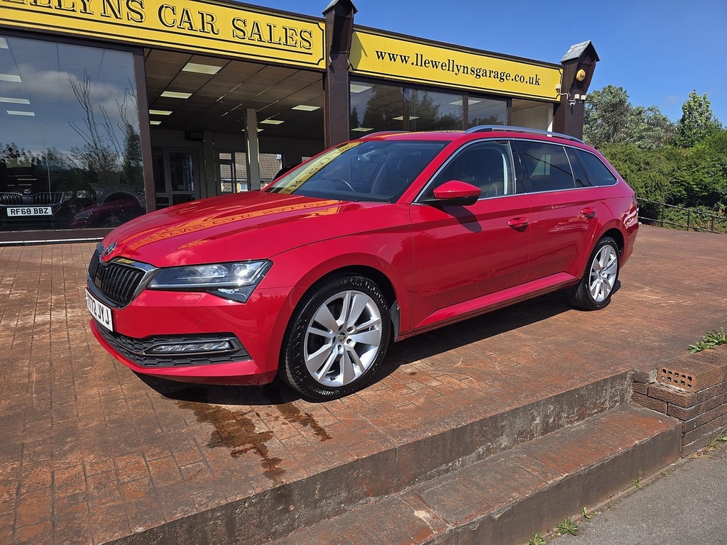 Skoda Superb Tdi Se L YT72JYJ Red #2