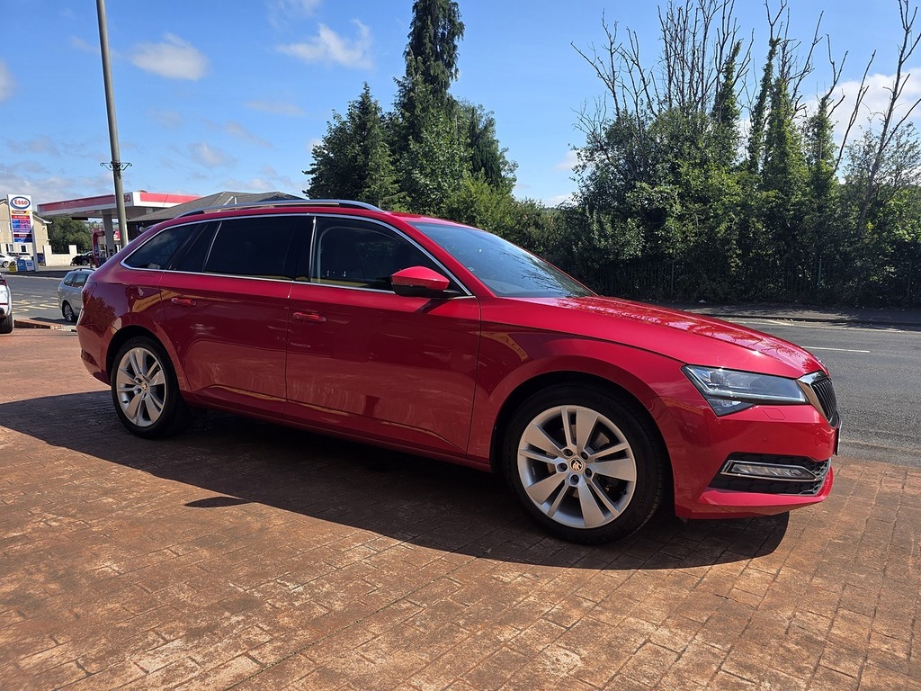 Skoda Superb 2.0 Tdi Sportline Plus Dsg Euro 6 Ss Blue #9