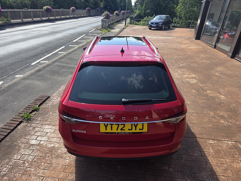 Skoda Superb 2.0 Tdi Sportline Plus Dsg Euro 6 Ss Blue #16
