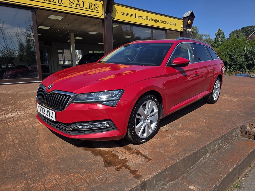 Skoda Superb Tdi Se L YT72JYJ Red #3