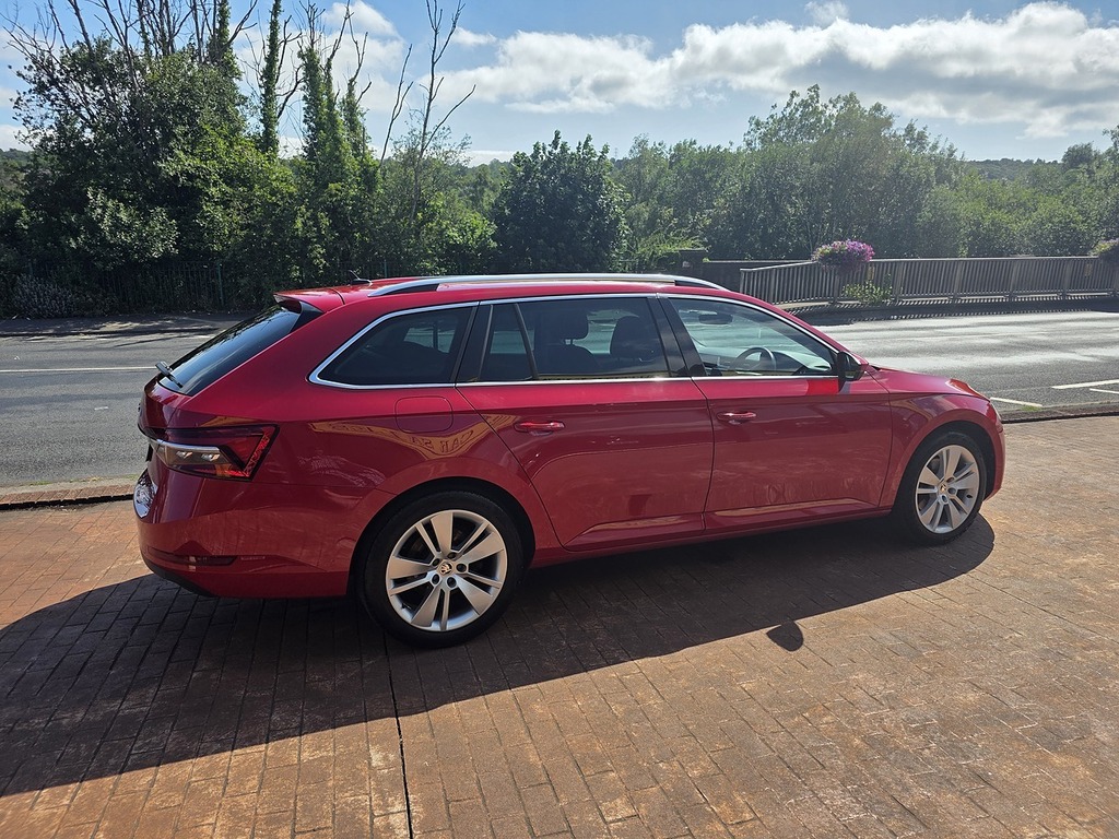 Skoda Superb 2.0 Tdi Sportline Plus Dsg Euro 6 Ss Blue #11