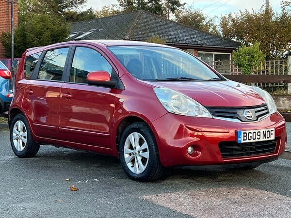 Nissan Note Hatchback 1.5 Dci Acenta 2009 BG09NOF Red #3
