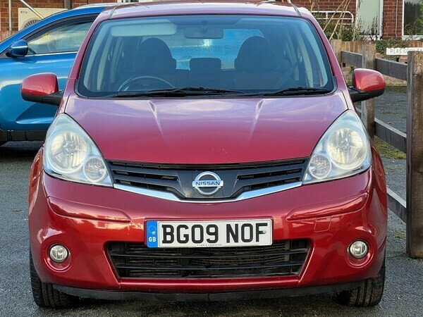 Nissan Note Hatchback 1.5 Dci Acenta 2009 BG09NOF Red #6