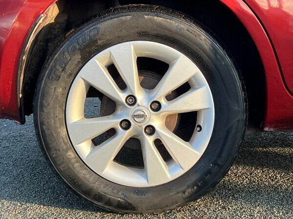 Nissan Note Hatchback 1.5 Dci Acenta 2009 BG09NOF Red #5