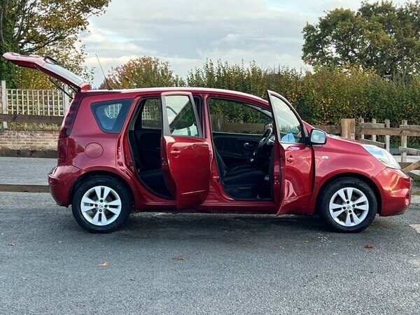 Nissan Note Hatchback 1.5 Dci Acenta 2009 BG09NOF Red #4