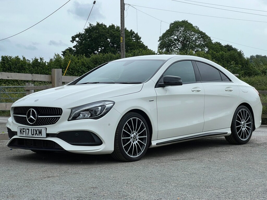 Mercedes-Benz CLA Class Saloon 2.1 Cla200d Whiteart 2017 White #4