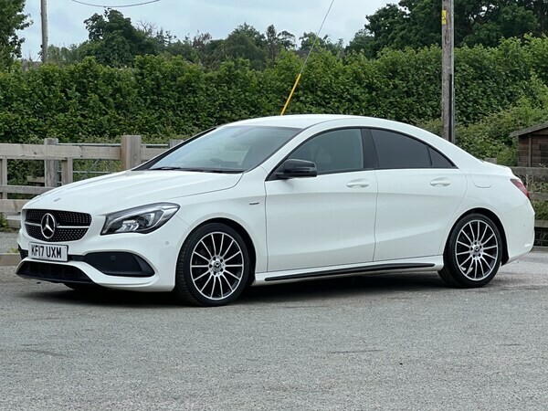 Mercedes-Benz CLA Class Saloon 2.1 Cla200d Whiteart 2017 White