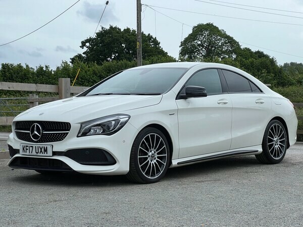 Mercedes-Benz CLA Class Saloon 2.1 Cla200d Whiteart 2017 KF17UXM White #4