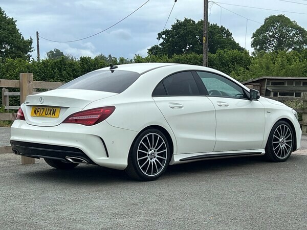 Mercedes-Benz CLA Class Saloon 2.1 Cla200d Whiteart 2017 KF17UXM White #6