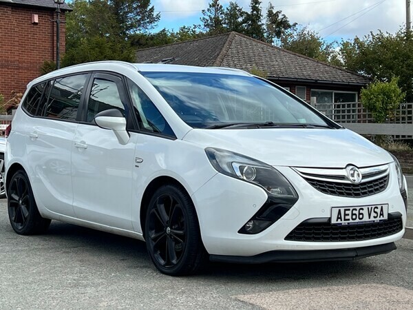 Vauxhall Zafira Tourer Mpv 1.6 Cdti Ecoflex Sri 2016 AE66VSA White #4