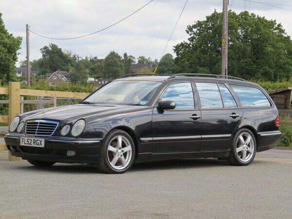 Mercedes-Benz E Class Estate 3.2 E320 Cdi Avantgarde 2002 Black