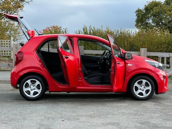 Kia Picanto Hatchback 1.0 Dpi 1 2021 DE21KMU Red #2
