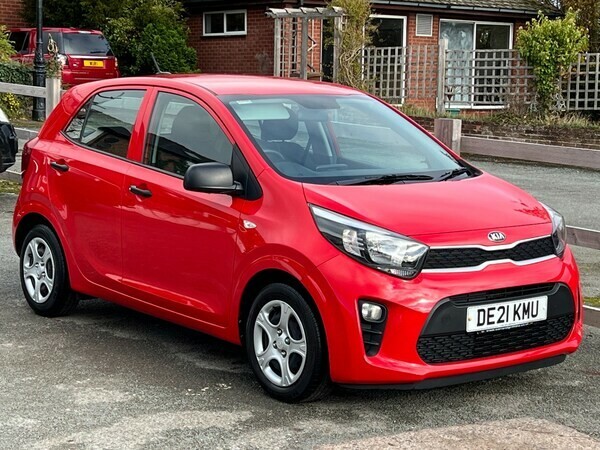 Kia Picanto Hatchback 1.0 Dpi 1 2021 DE21KMU Red #5