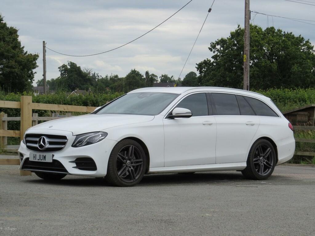 Mercedes-Benz E Class Estate 2.0 E220d Amg Line 2017 White