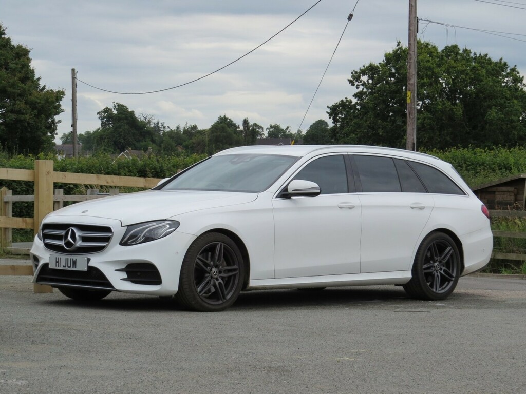Mercedes-Benz E Class Estate 2.0 E220d Amg Line 2017 White