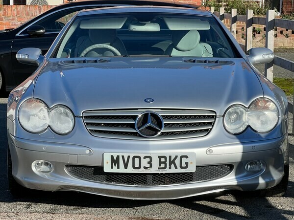 Mercedes-Benz SL Class Convertible 5.0 Sl500 2003 MV03BKG Silver #5