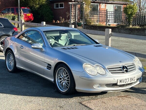Mercedes-Benz SL Class Convertible 5.0 Sl500 2003 MV03BKG Silver #3