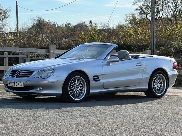 Mercedes-Benz SL Class Convertible 5.0 Sl500 2003 Silver